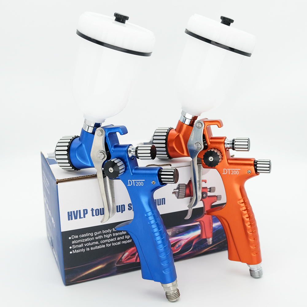Hvlp Spray Gun Gravity Feed - プロのミニペイントスプレー,エアブラシ,車のペイントツール,0.5/0.8/1.0mm