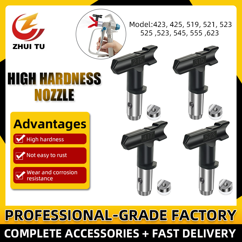 Paint Sprayer Nozzle Kit - エアレススプレーノズル,さまざまなモデル,スプレー機のすべて,ノズル423 425 519 521 525 545