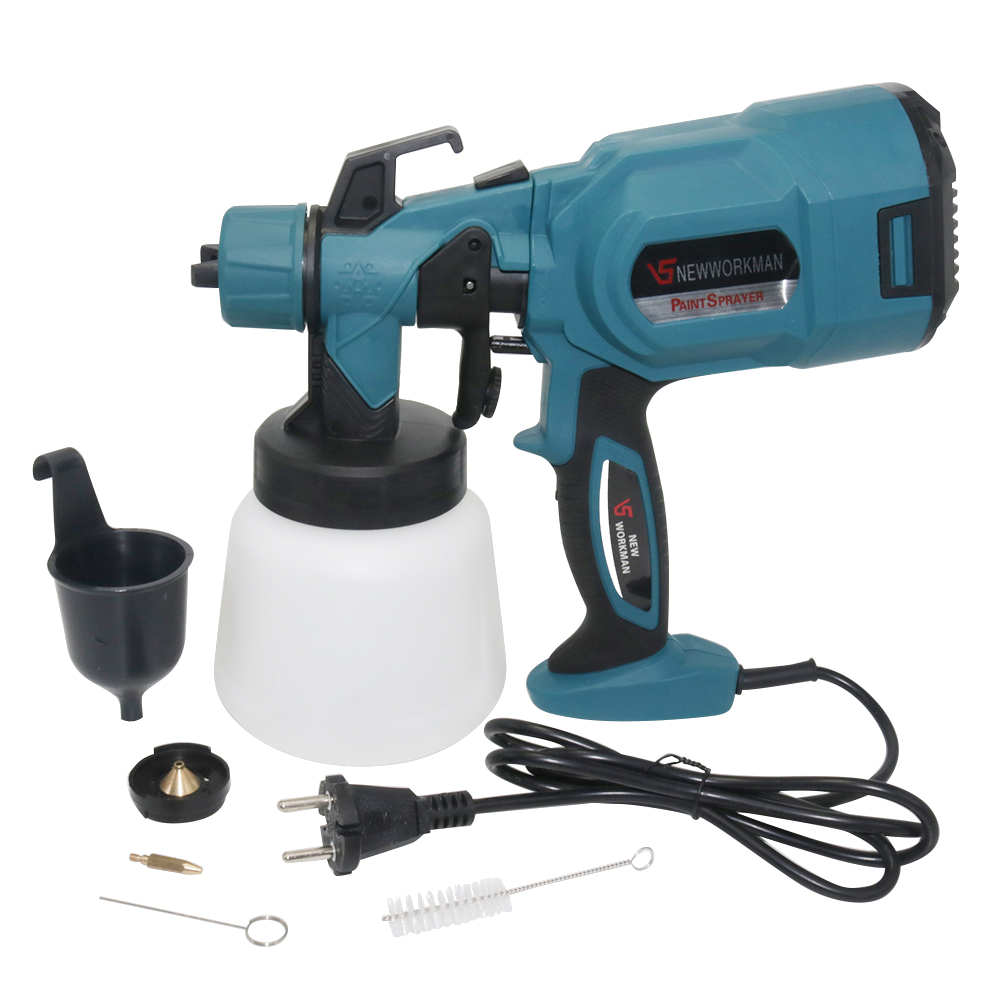 Electric Paint Sprayer 800W - HVLP 800 ワット電動スプレーガンポータブルラテックスペイントスプレー工業用ホームセンター充電式電動スプレーガン