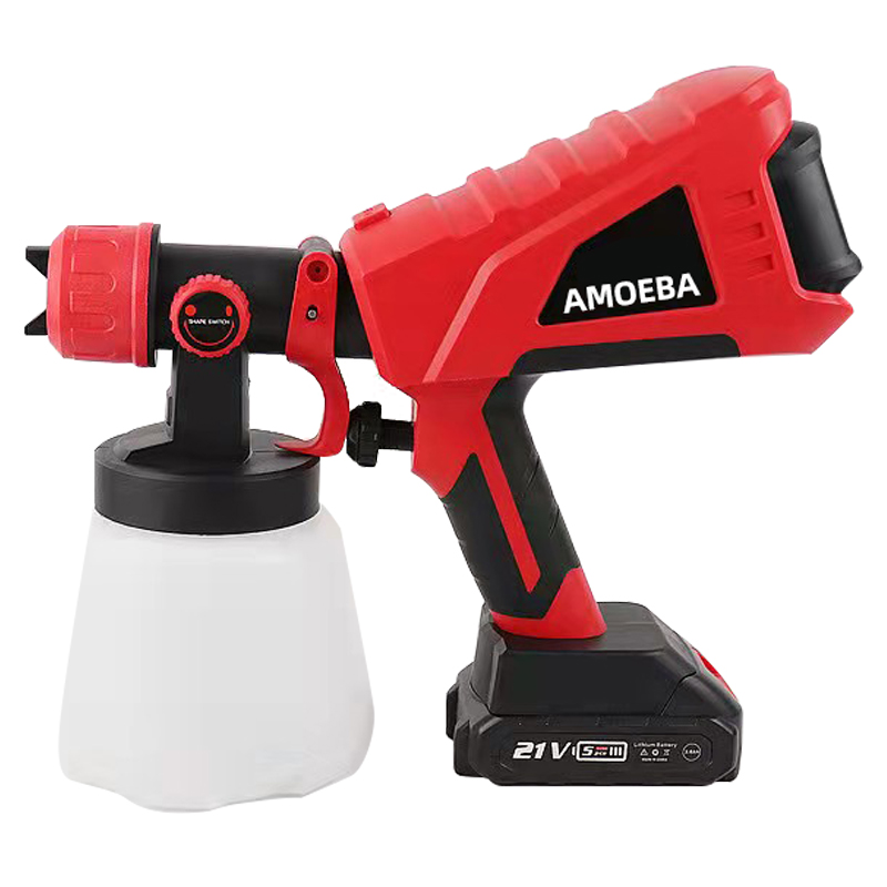Cordless Paint Sprayer 20V - 充電式バッテリー駆動ポータブル電動コードレスペイントスプレーヤー スプレーガン HVLP 20V リチウムイオン 最高のポータブルコードレスペイント