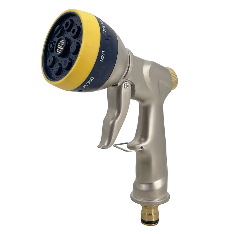 Spray Gun Cleaning Kit - 1pc 調節可能な庭の水鉄砲、スプリンクラーホースノズル、高圧洗浄機、洗車クリーニングツール、芝生散水スプリンクラー