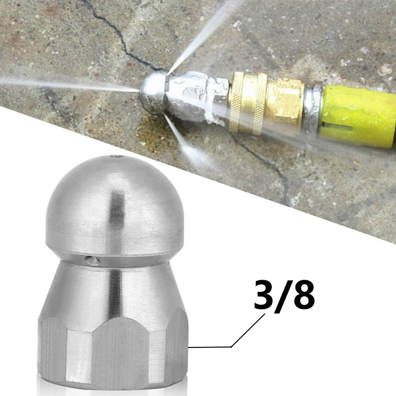 Airless Paint Sprayer 3000Psi - Sewer-高圧洗浄機ノズル,排水用,ステンレス鋼,3/8,5000 psi