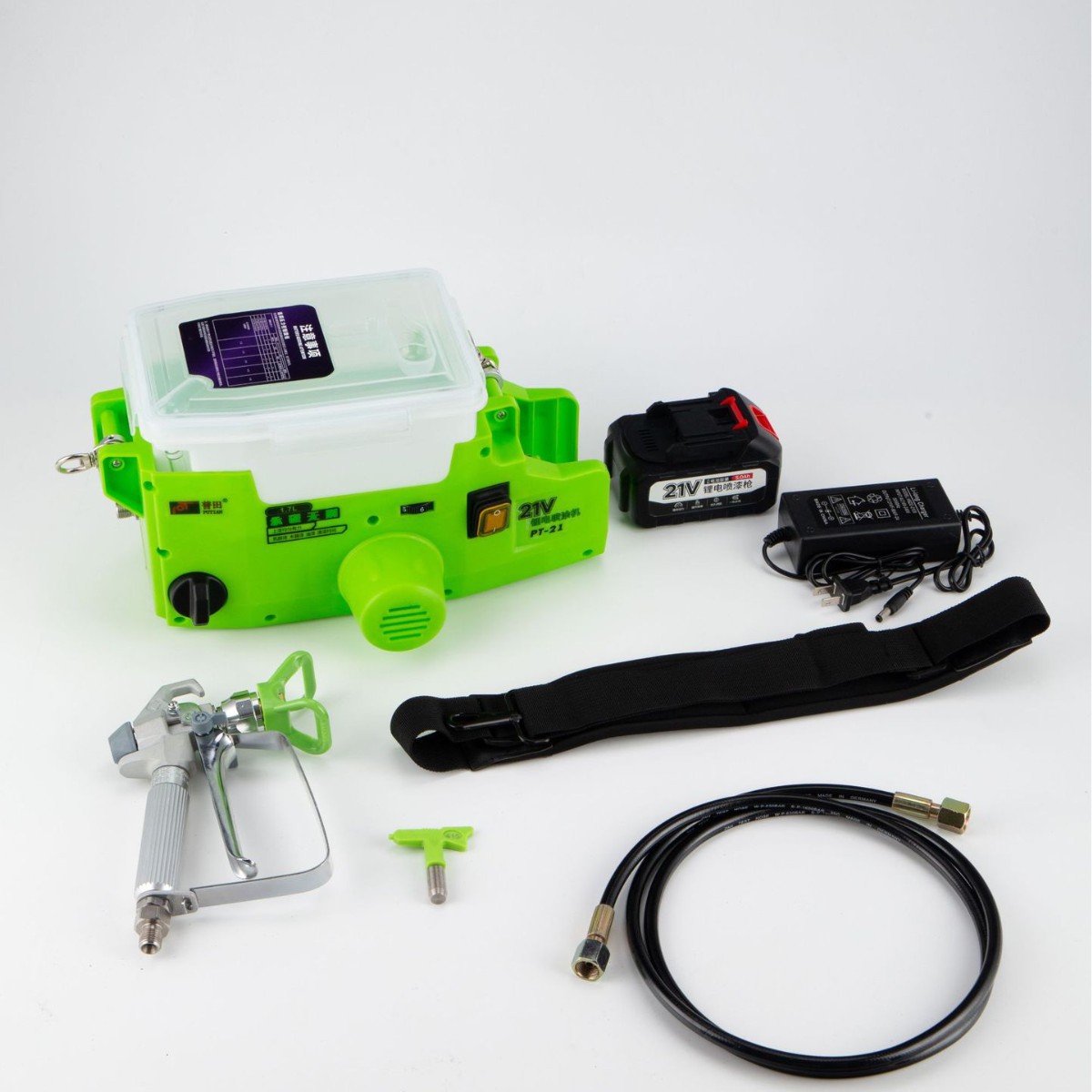 Cordless Paint Sprayer 20V - 20VコードレスバックパックペイントスプレーヤーPT-21充電式リチウム電池噴霧機ポータブルラテックスペイントスプレーツール