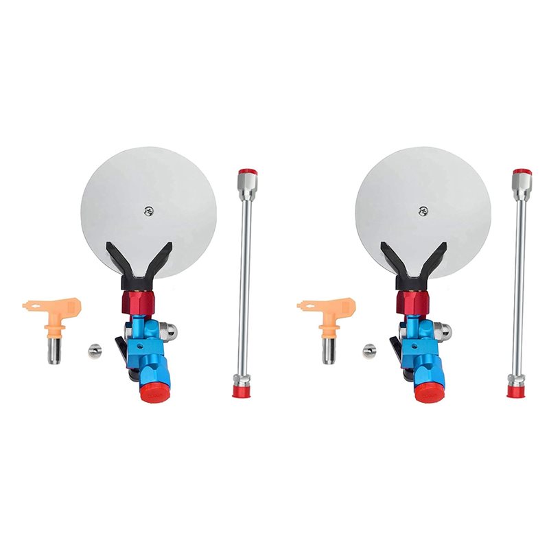 Paint Sprayer Extension Pole - AT02-2X エアレス塗装用エッジングツール、塗料保護シールド、エアレス塗装用スプレーノズル、517チップ、10インチポール