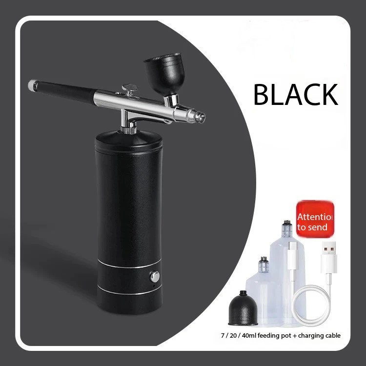 コンプレッサー付きポータブルエアブラシセット、USB充電、0 - Airbrush Kit Compressor のレビューと価格