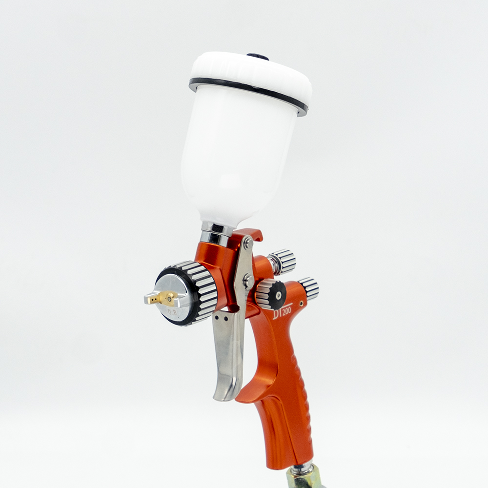 プロのミニペイントスプレー,エアブラシ,車のペイントツール, - Hvlp Spray Gun Gravity Feed のレビューと価格