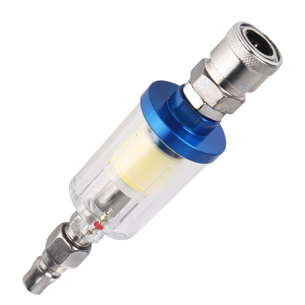 1/4インチネジ式クリアウォータートラップ エアコンプレッサ - Spray Gun Air Compressor Kit のレビューと価格