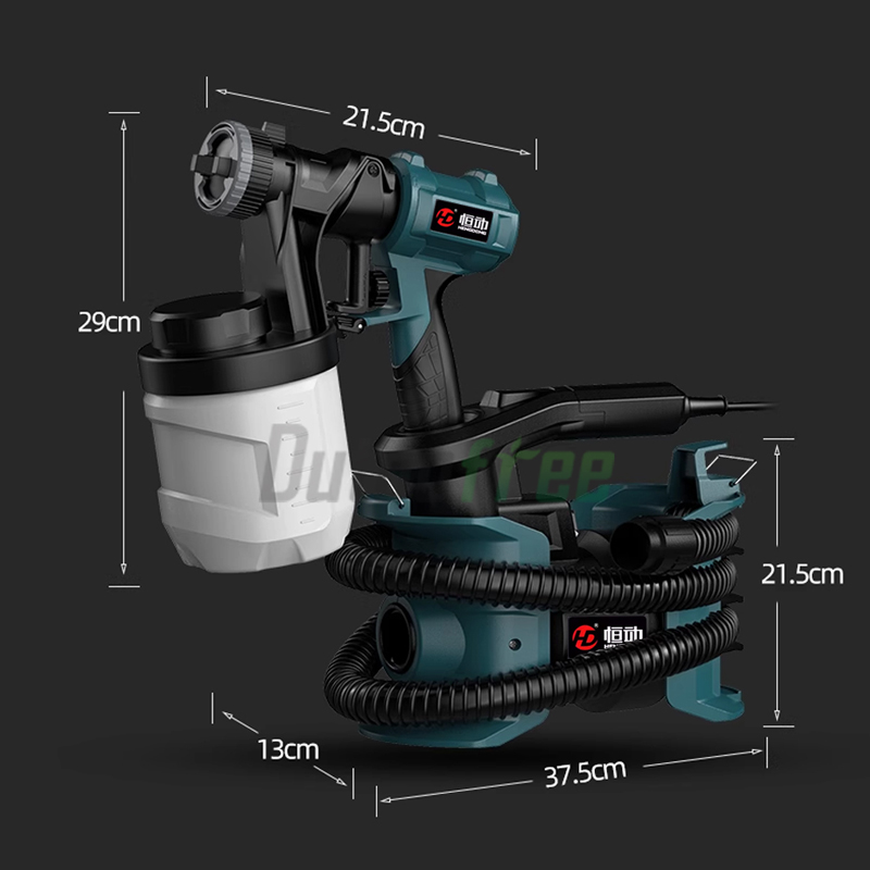 220V 800W ハイパワーペイントスプレーヤー 900m - Electric Paint Sprayer 800W のレビューと価格