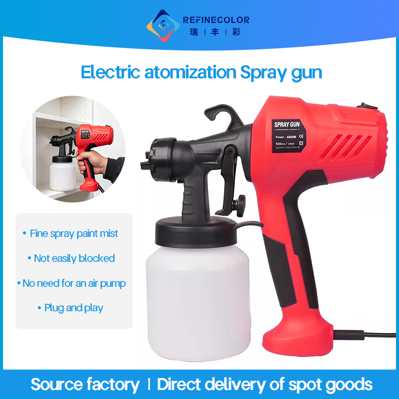 Refinecolor 800ML電動スプレーガン 高出力  - Paint Sprayer For Fence Deck のレビューと価格