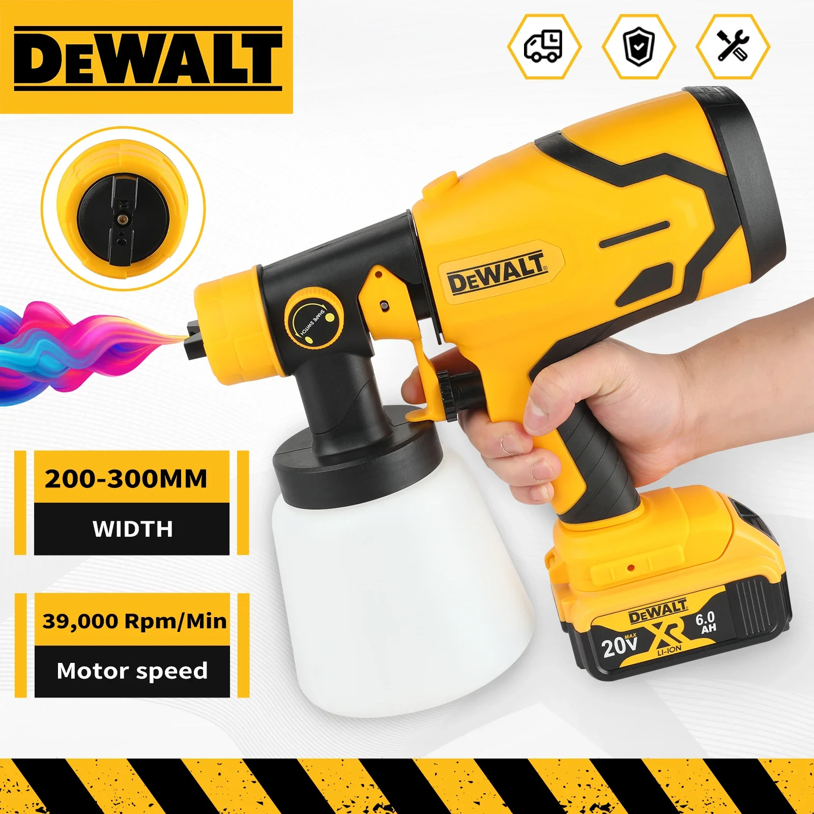 DEWALT D227 ブラシレス コードレス 塗装スプレー - Cordless Paint Sprayer 20V のレビューと価格