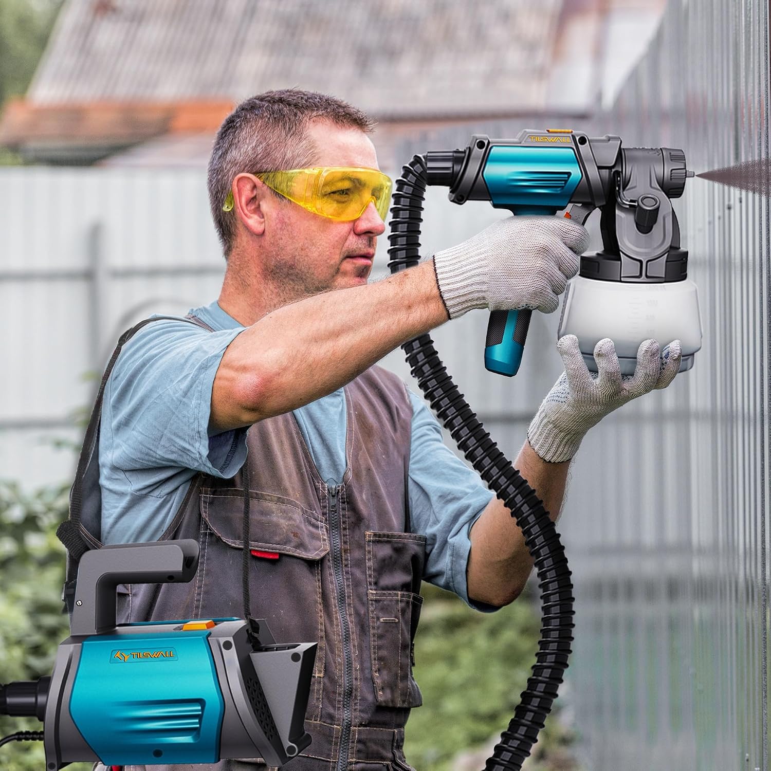 ペイントスプレーヤー用 800W HVLPスプレーペイントガ - Electric Paint Sprayer 800W のレビューと価格