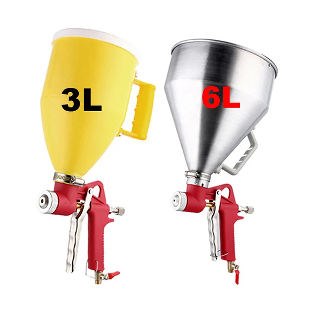 壁画噴霧器 6L ペイントテクスチャツールエアホッパースプレ - Texture Spray Hopper Gun のレビューと価格