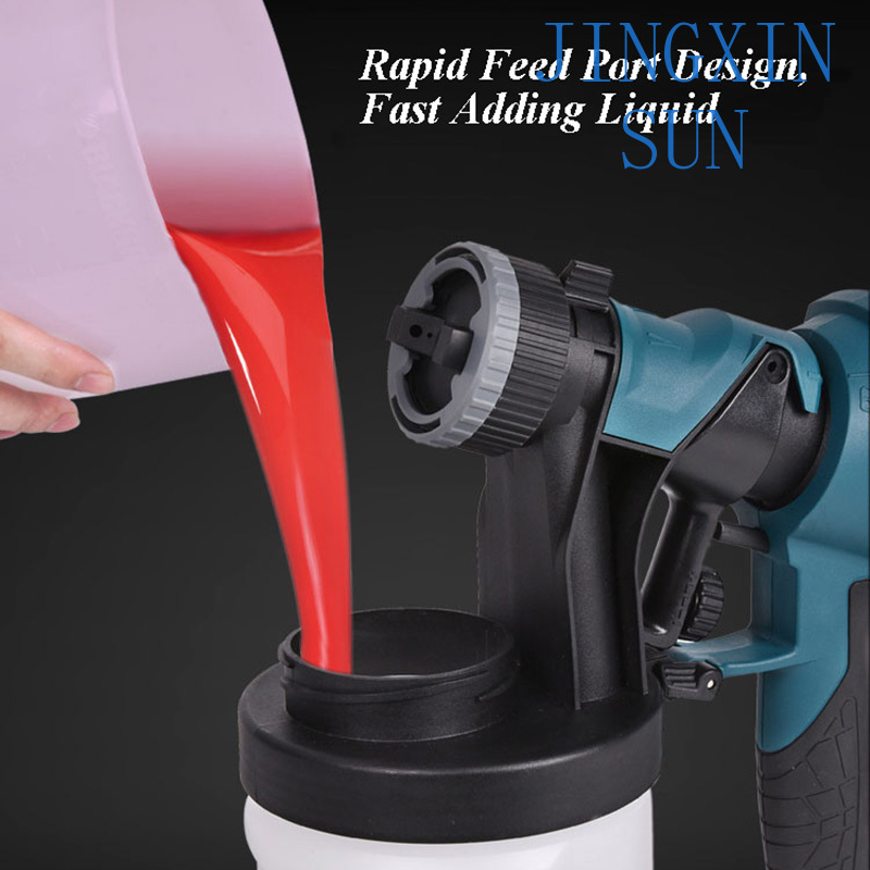 2.5 ミリメートルノズルスプレーガン 800 ワットハイパ - Electric Paint Sprayer 800W のレビューと価格