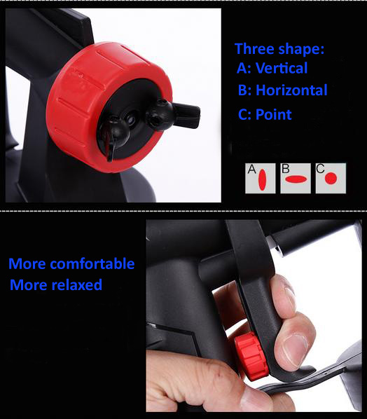 電気塗料スプレーガン,800w,800ml, DIY,電気塗 - Electric Paint Sprayer 800W のレビューと価格