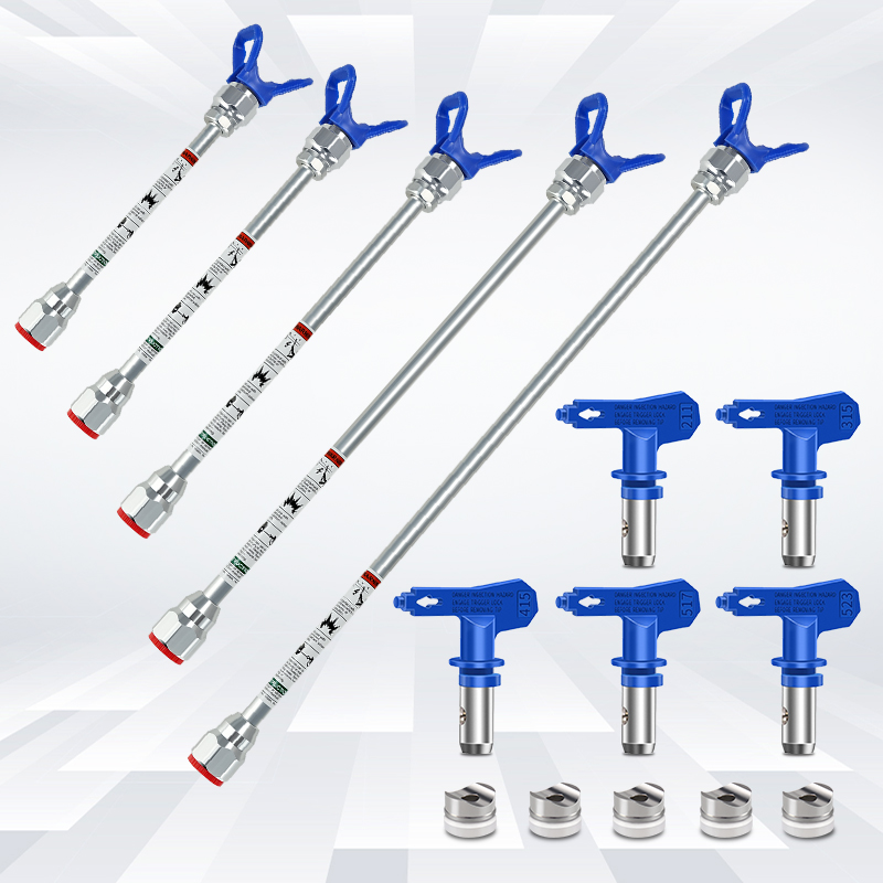 エアレススプレーガン用エクステンションワンドキット。壁や天井 - Paint Sprayer Extension Pole のレビューと価格
