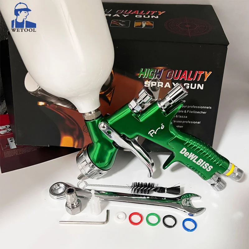 水性エアスプレーガン,ウェットツールスプレーガン,ノズルグラ - Hvlp Spray Gun Gravity Feed のレビューと価格