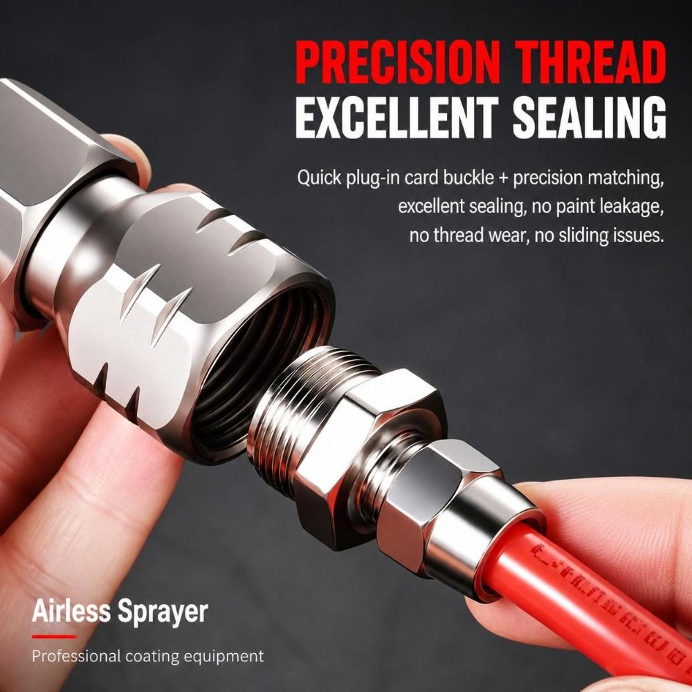 クイックコネクト式エアレス塗装スプレーノズル、ステンレス製、 - Paint Sprayer Nozzle Kit のレビューと価格