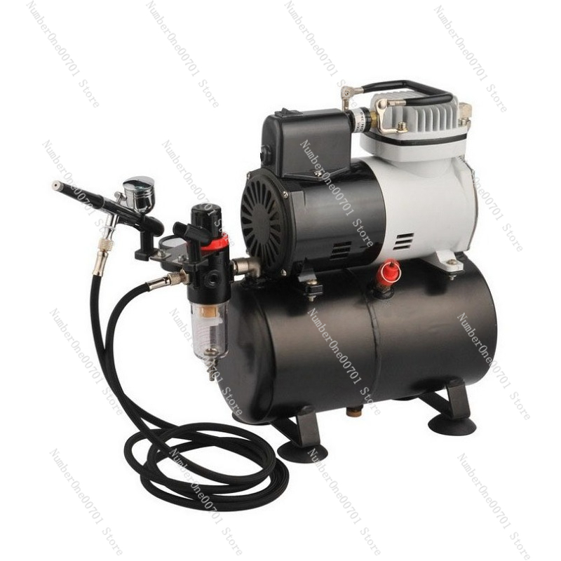 AF186 エアブラシスプレーキット 軍事/模型用、コンプレ - Airbrush Kit Compressor のレビューと価格