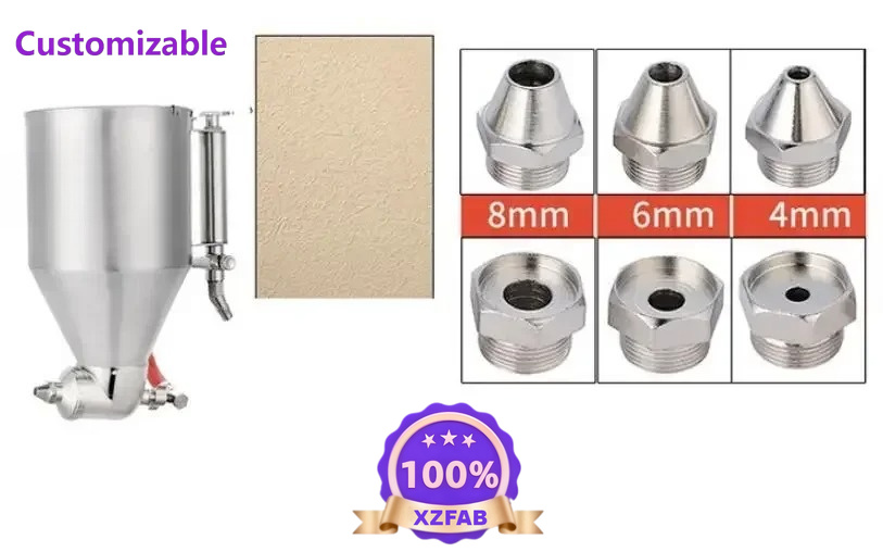 工場直販 2026年式 高品質 3500ml エアホッパース - Texture Spray Hopper Gun のレビューと価格