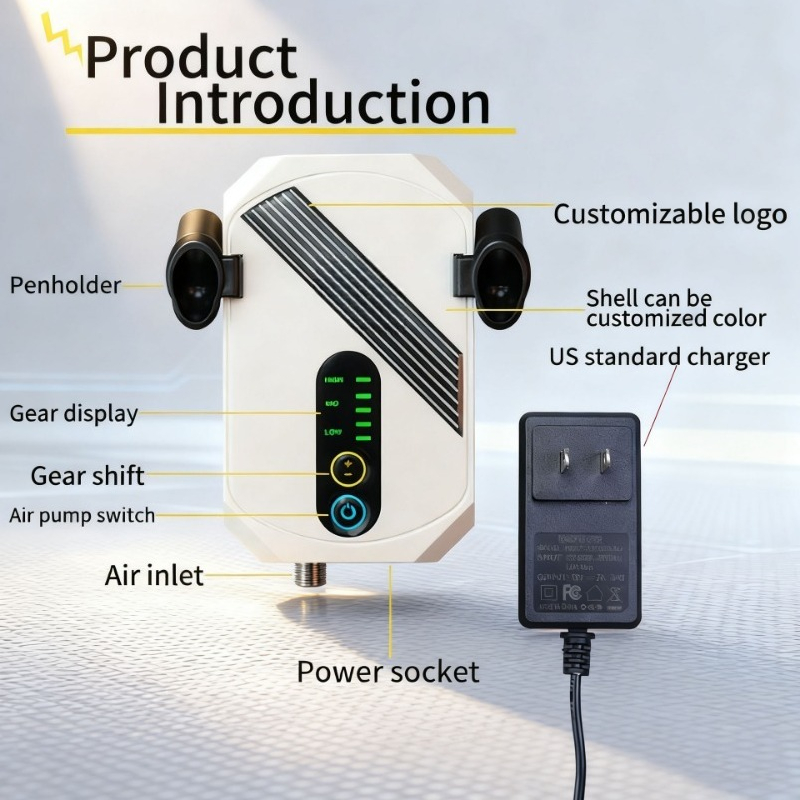 エアブラシコンプレッサー US EUプラグ ミニスプレーガン - Airbrush Kit Compressor のレビューと価格
