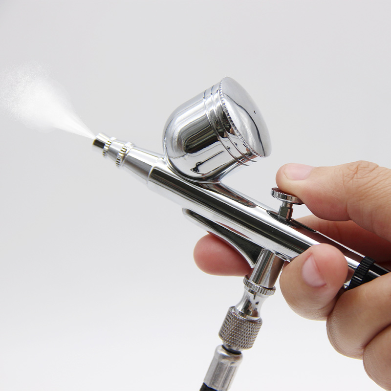 ケーキスプレーエアブラシスプレーネイルペインティングアートコ - Airbrush Kit Compressor のレビューと価格