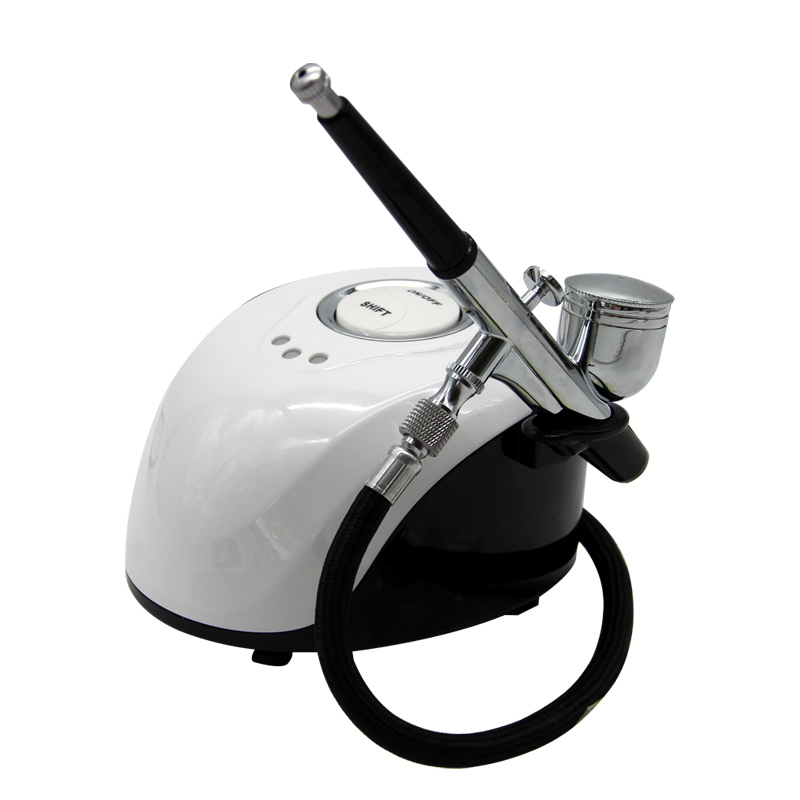 ケーキスプレーエアブラシスプレーネイルペインティングアートコ - Airbrush Kit Compressor のレビューと価格