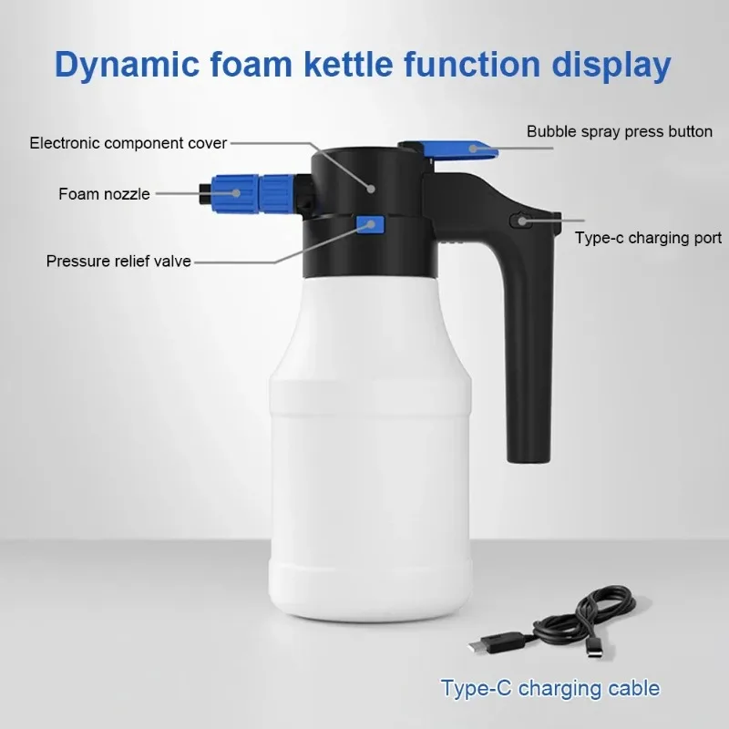 電動フォームスプレー洗車ガン 耐久性のある洗車フォーム発生器 - Spray Gun Cleaning Kit のレビューと価格