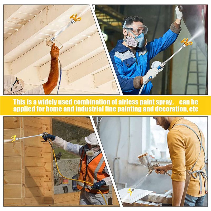 A98E-20ピースエアレスペイントスプレーツールセット、1 - Paint Sprayer Extension Pole のレビューと価格