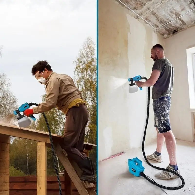 800Wおよび550Wの電動塗装ガン用ペイントスプレーノズル - Electric Paint Sprayer 800W のレビューと価格