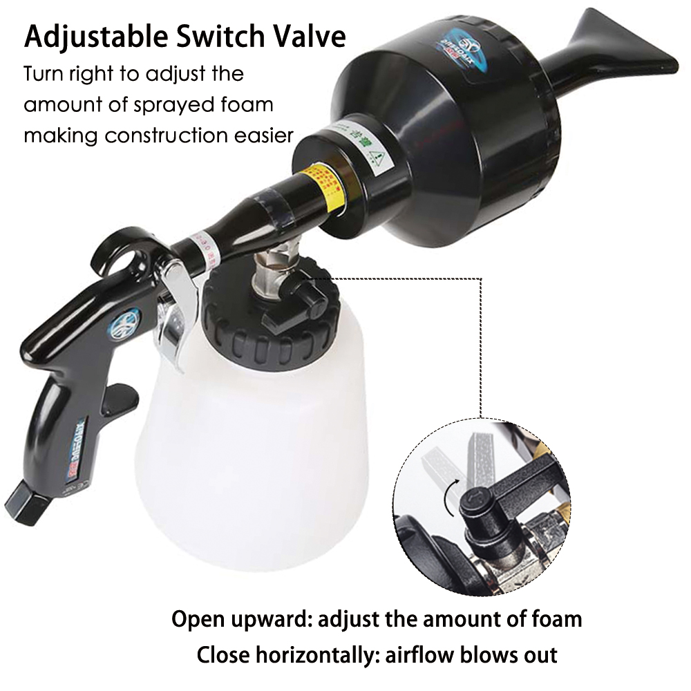 エアフォームスプレー,車の掃除用の高圧スプレーキット,洗浄ツ - Spray Gun Cleaning Kit のレビューと価格