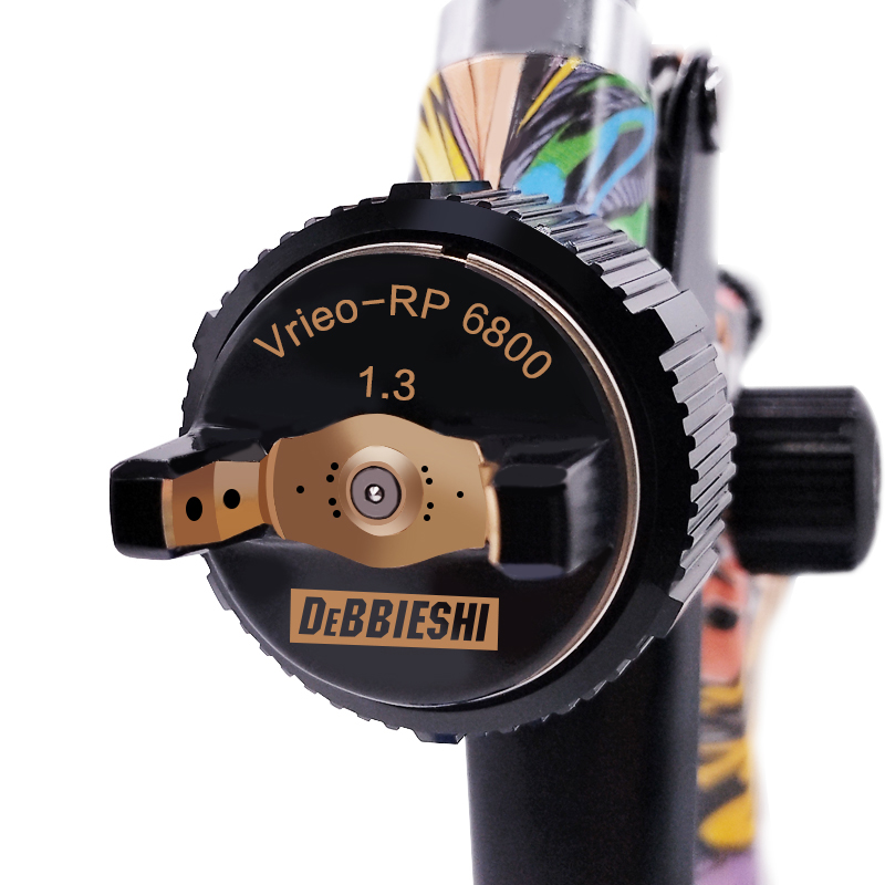 高品質プロフェッショナル塗装ガン 1.3mmノズル スプレー - Hvlp Spray Gun Gravity Feed のレビューと価格