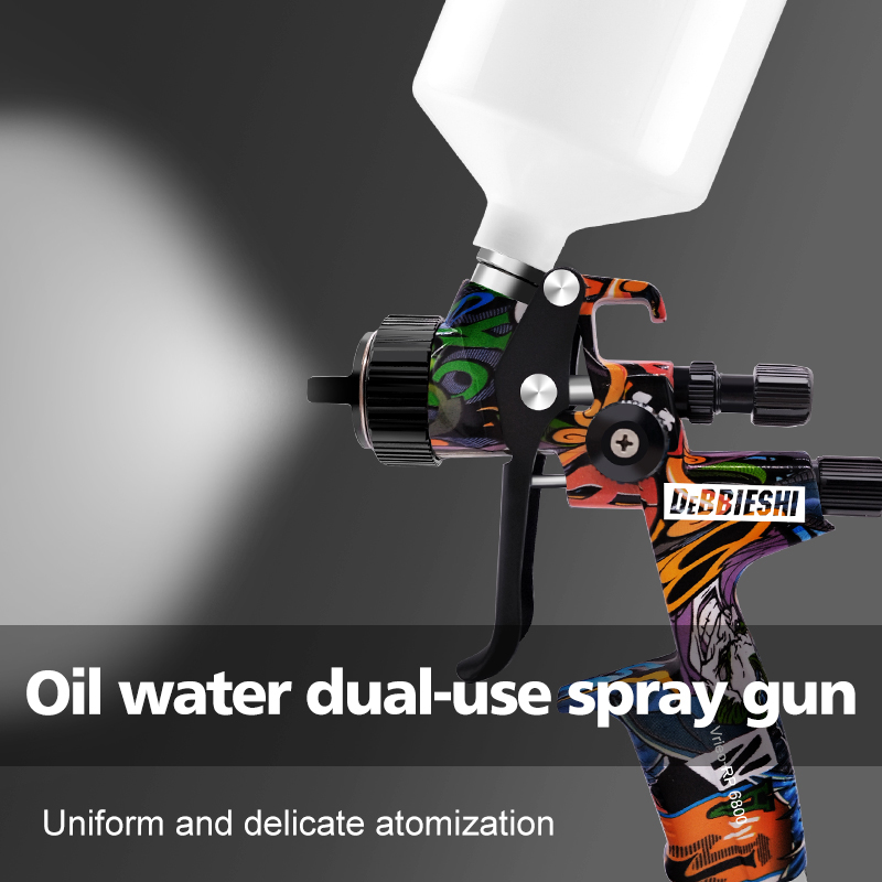高品質プロフェッショナル塗装ガン 1.3mmノズル スプレー - Hvlp Spray Gun Gravity Feed のレビューと価格