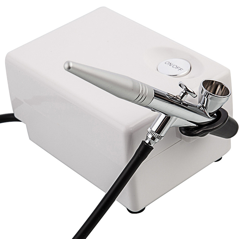 ポータブル BT16 噴霧器メイクアップケーキマニキュア一時 - Spray Gun Air Compressor Kit のレビューと価格