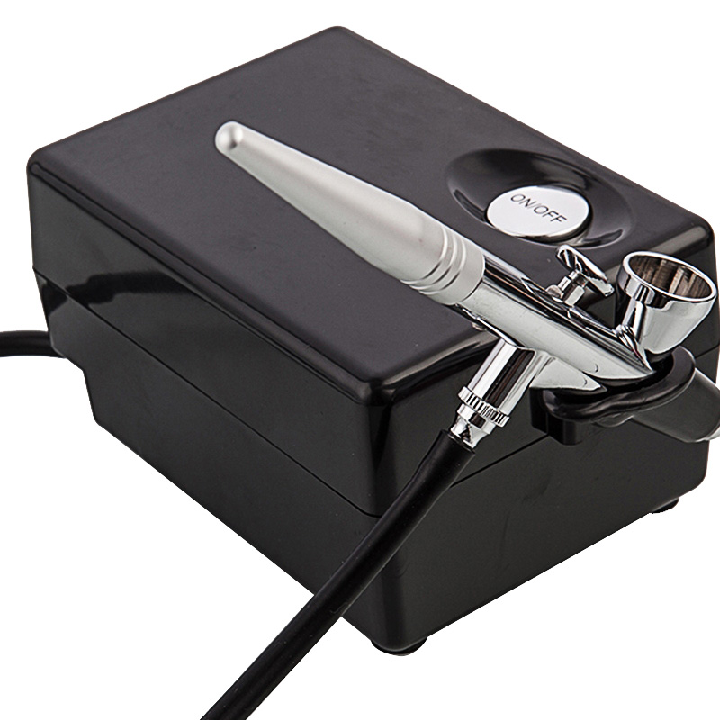 ポータブル BT16 噴霧器メイクアップケーキマニキュア一時 - Spray Gun Air Compressor Kit のレビューと価格