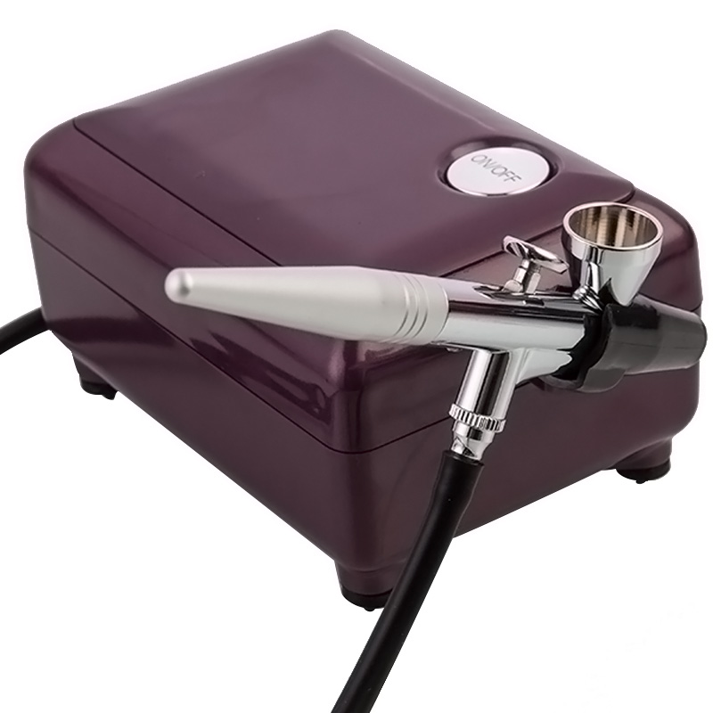 ポータブル BT16 噴霧器メイクアップケーキマニキュア一時 - Spray Gun Air Compressor Kit のレビューと価格