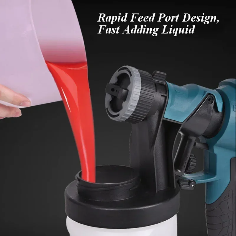 新しい 2.5 ミリメートルノズルスプレーガン 800 ワッ - Electric Paint Sprayer 800W のレビューと価格