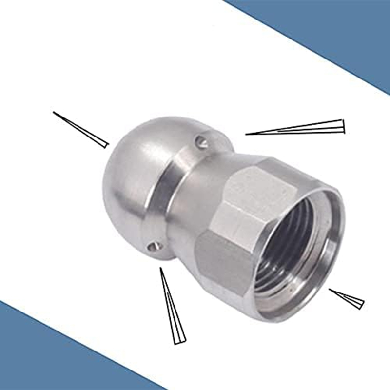 Sewer-高圧洗浄機ノズル,排水用,ステンレス鋼,3/8, - Airless Paint Sprayer 3000Psi のレビューと価格