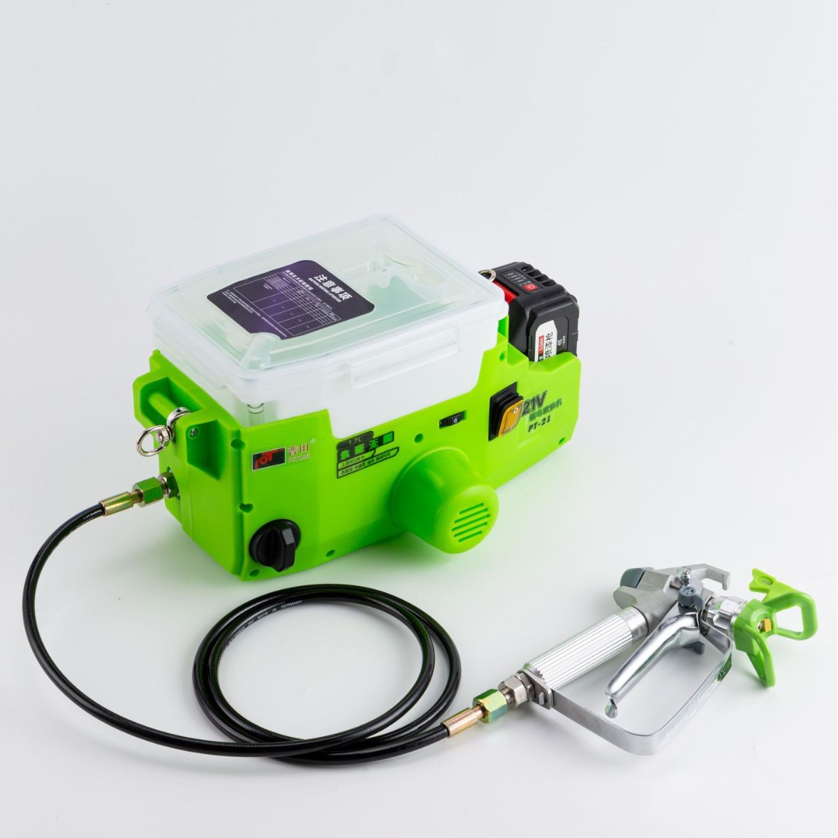 20VコードレスバックパックペイントスプレーヤーPT-21充 - Cordless Paint Sprayer 20V のレビューと価格