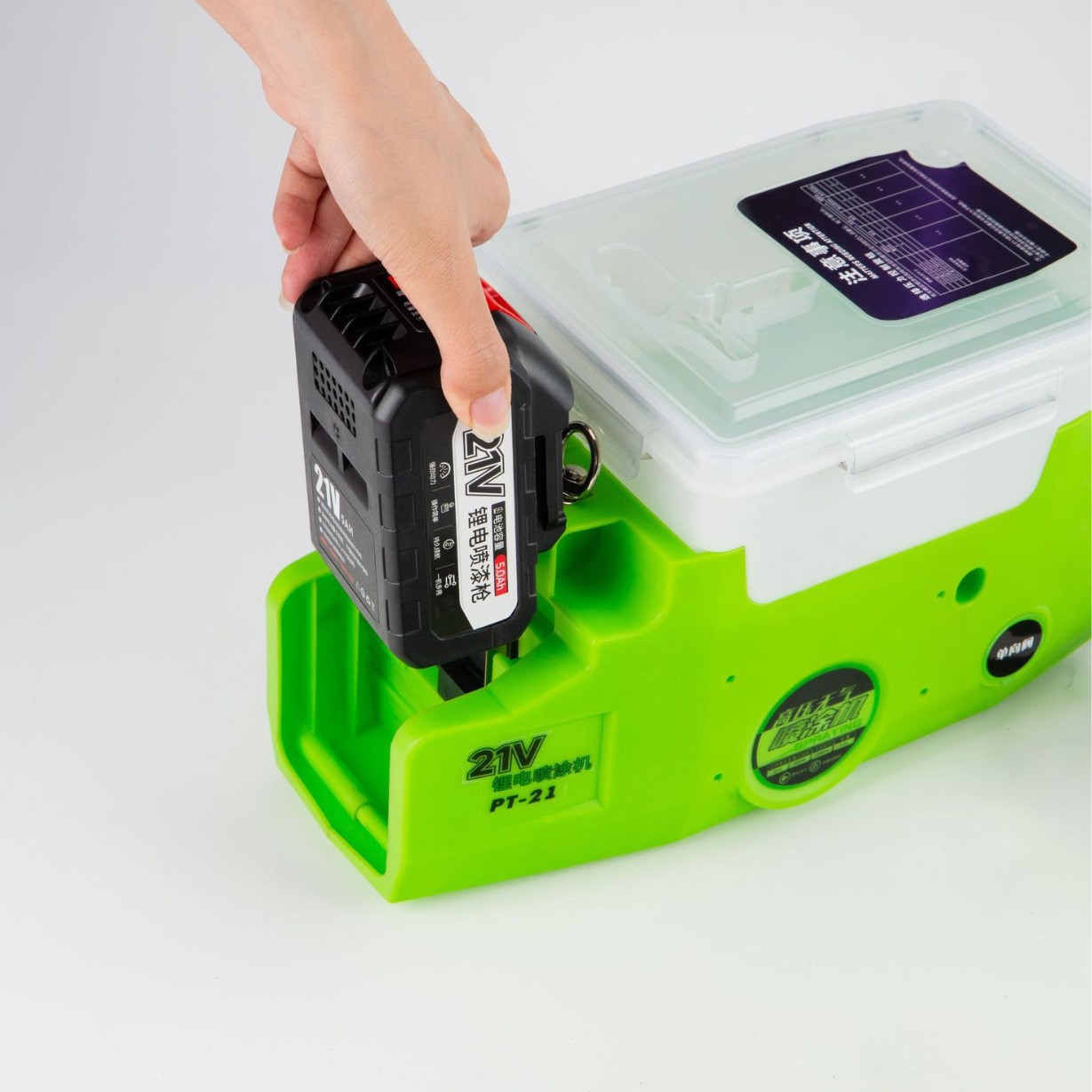 20VコードレスバックパックペイントスプレーヤーPT-21充 - Cordless Paint Sprayer 20V のレビューと価格